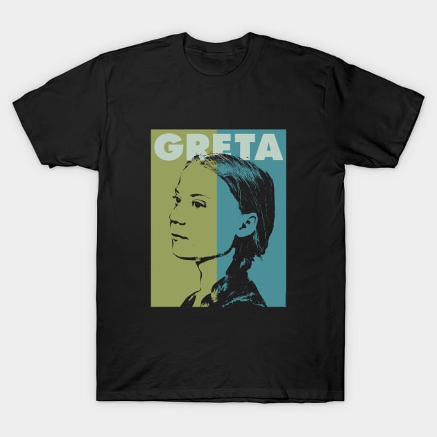 Greta Thunberg by © Buck Tee Originals T-Shirt by Buck Tee